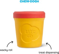 BARK Chew-Dogh Super Chewer Tough Squeaky Treat Dispensing Dog Toy, Medium/Large slide 2 of 7