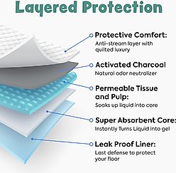 Bark & Clean Premium Activated Charcoal Traveller's Dog Potty Pad, 5 count, 36x36 slide 2 of 9