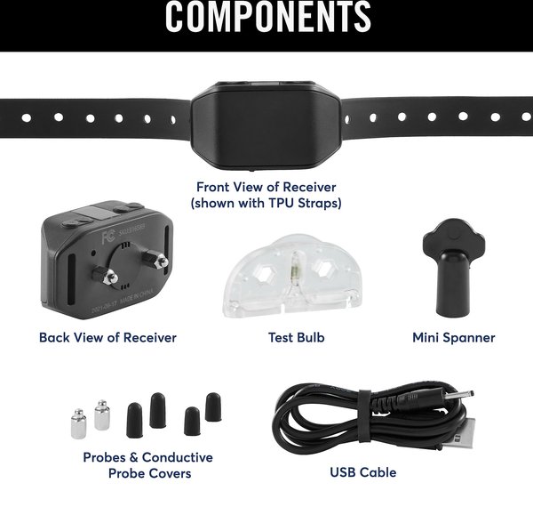 Show full view: Bark Collar, Rechargeable Sleek Design, TPU slide 2 of 8