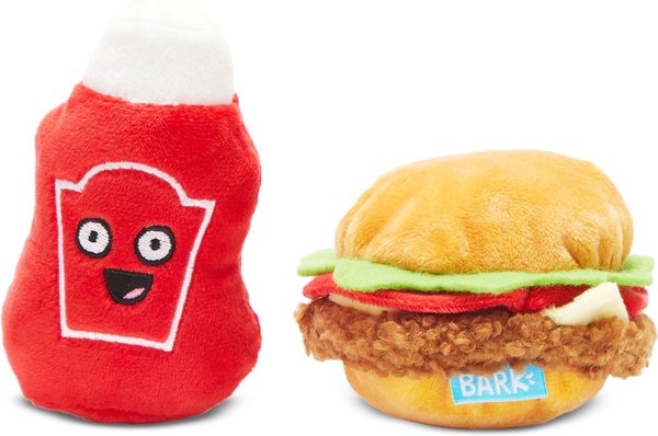 Ethical Fun Food Cheese Burger Plush Dog Toy Ethical Fun Food Cheese Burger Plush Dog Toy