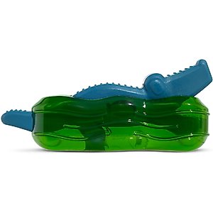 BARK Crocness Monster Tough Dog Chew Toy, Green, Medium
