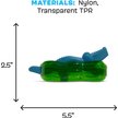 Show in main carousel: BARK Crocness Monster Tough Dog Chew Toy, Green, Medium slide 5 of 9