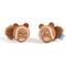 Show in main carousel: BARK Double Trouble Squirrel Balls Squeaky Plush Dog Toys, Brown, Small slide 1 of 9
