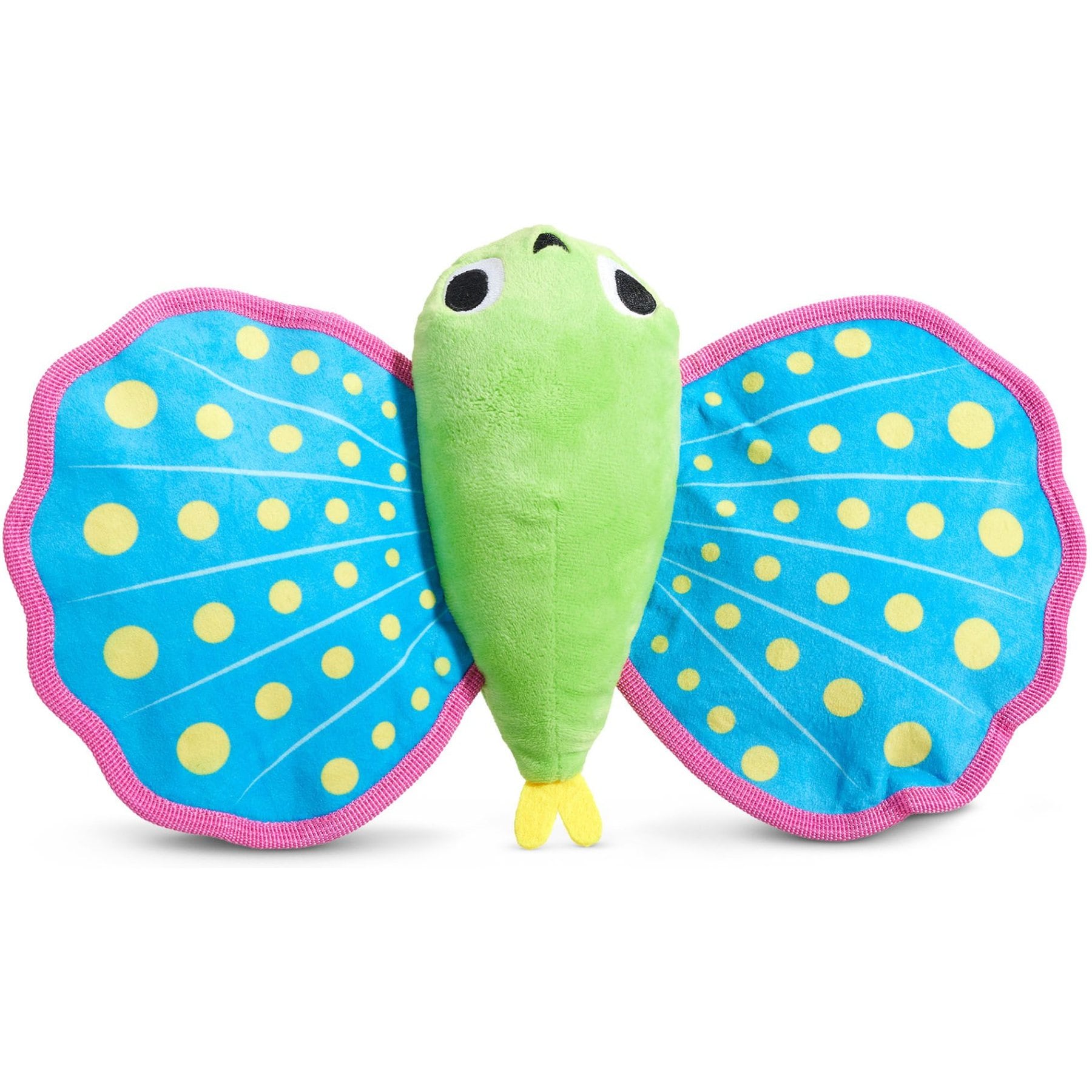 BARK Freddy Flying Fish Squeaky Plush Dog Toy