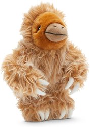 BARK Gordon the Giant Sloth Squeaky Plush Dog Toy, Brown
