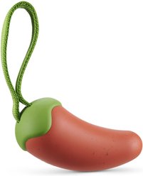 BARK Habanero Pupper Dog Chew Toy, Red, Medium