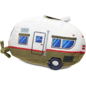 BARK Hairstream Trailer Squeaky Plush Dog Toy