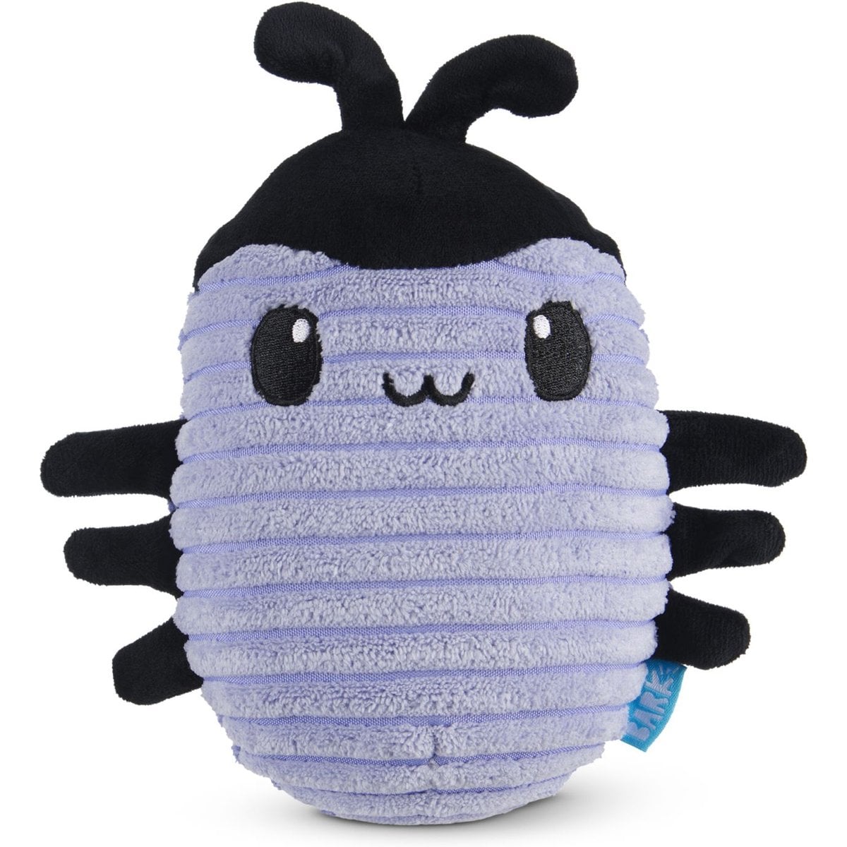 BARK Hasina the Hissing Cockroach Rip & Reveal Squeaky Plush Dog Toy, Medium