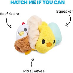 BARK Hatch Me If You Can Hard Core Tough Dog Chew Toy, Large slide 2 of 8