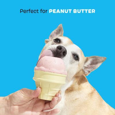 Show full view: BARK I-Squeak Cone Tough Dog Chew Toy, Pink, Large slide 5 of 9