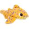 Show in main carousel: BARK Leopold Leopard Shark Multi-Part Squeaky Plush Dog Toy, Orange, Medium slide 1 of 8