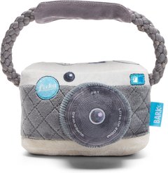 BARK Licka K9 Camera Squeaky Plush Dog Toy, Small/Medium