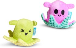 BARK Lil Squirts Multi-Part Squeaky Plush Dog Toy, Small