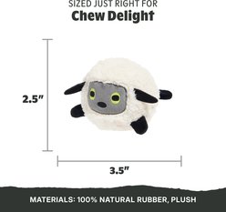BARK Little Bo Pup Stuffing-Free Ball Dog Toy, Small slide 2 of 8