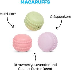 BARK Macaruffs Multi-Part Tough Plush Dog Toy, Small slide 2 of 7