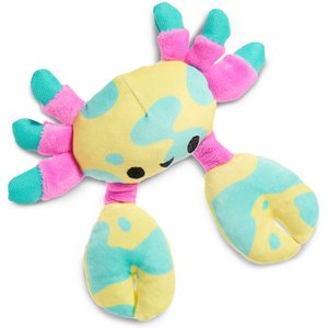 BARK Moe The Mosaic Crab Squeaky Plush Dog Toy, X-Small