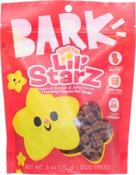 BARK Nutty Lil' Starz Peanut Butter & Jelly Flavored Soft & Chewy Dog Training Treats, 6-oz bag
