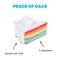 Show in main carousel: BARK Peace of Cake Squeaky Plush Dog Chew Toy slide 2 of 9