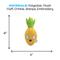 Show in main carousel: BARK Penny the Pineapple Rip & Reveal Squeaky Plush Dog Toy, Brown, Large slide 5 of 8