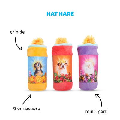 Show full view: BARK Player Candles Multi-Part Squeaky Plush Dog Toy, X-Small/Small slide 3 of 9