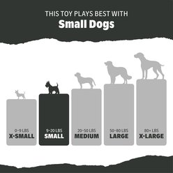 BARK Plewsh Gator Tug Squeaky Dog Chewy Toy, Small slide 2 of 8