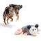 Show in main carousel: BARK Poppy Possum Thrasher Squeaky Plush Dog Toy, Grey slide 4 of 8