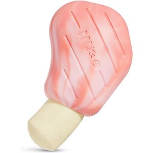 BARK Pork Chomp Tough Dog Chew Toy, Pink, Medium
