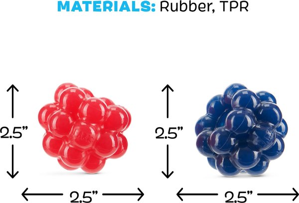 Show full view: BARK Ruffberry Blast Tough Treat Dispensing Dog Chew Toy, Small slide 5 of 9