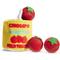 Show in main carousel: BARK San Muttzano Tomatoes Squeaky Ball Plush Dog Toy, Red, Small slide 1 of 9