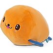 Show in main carousel: BARK Santiago Seal Rip & Reveal Crinkle Squeaky Plush Dog Toy, Orange slide 1 of 8