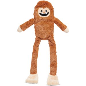 BARK Sasquatch Josh Squeaky Plush Dog Toy, Brown
