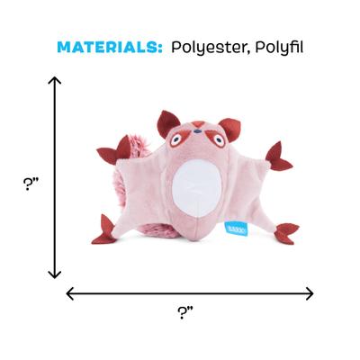 Show full view: BARK Sheila Sugar Glidah Squeaky Plush Dog Toy, X-Small slide 5 of 8