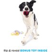 Show in main carousel: BARK Shiba Emu Rip & Reveal Squeaky Plush Dog Toy, Grey slide 4 of 8