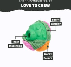BARK Snactus Stuffing-Free Dog Chew Toy, Large slide 2 of 8