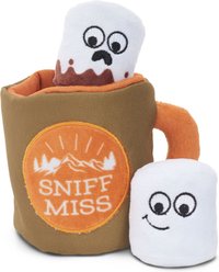 BARK Sniff Miss Squeaky Plush Crinkle Dog Chew Toy