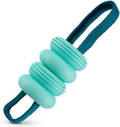 BARK Super Chewer Buoy Tug Floating Tough Dog Tug Toy, Teal