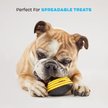 Show in main carousel: BARK Super Chewer Busy Bee Treat Spreading Tough Squeaky Dog Chew Toy, Black slide 4 of 7
