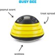 Show in main carousel: BARK Super Chewer Busy Bee Treat Spreading Tough Squeaky Dog Chew Toy, Black slide 2 of 7