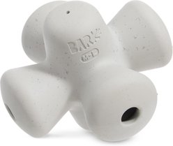 BARK Super Chewer Chomping Jacks Tough Squeaky Treat Dispensing Dog Toy, White, Medium/Large