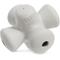 Show in main carousel: BARK Super Chewer Chomping Jacks Tough Squeaky Treat Dispensing Dog Toy, White, Medium/Large slide 1 of 8