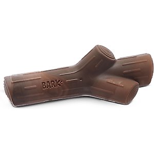 BARK Super Chewer Fall Fetch Stick Tough Dog Chew Toy, Brown