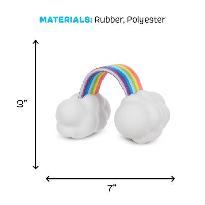 Show full view: BARK Super Chewer TOY G BIV Tough Dog Tug Toy slide 5 of 8