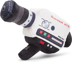 BARK Supper Ate Camcorder Video Camera Squeaky Plush Dog Chew Toy, Large