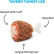 Show in main carousel: BARK Tavern Turkey Leg Squeaky Plush Dog Toy, Brown slide 2 of 8