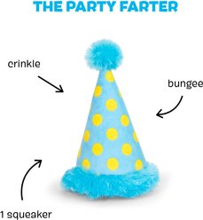BARK The Party Farter Wearable Squeaky Dog Chew Toy slide 2 of 7