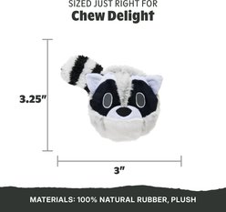 BARK Thrash Panda Stuffing-Free Ball Dog Toy, Small slide 2 of 8