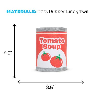 Show full view: BARK Tomutto Soup Tough Dog Chew Toy, Red, Large slide 5 of 8