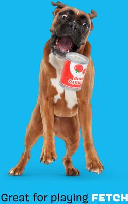 Show full view: BARK Tomutto Soup Tough Dog Chew Toy, Red, Large slide 4 of 8