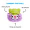 Show in main carousel: BARK Torbert the Troll Tough Dog Chew Toy, Purple, Large slide 2 of 8