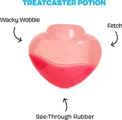 BARK Treat Caster Potion Tough Treat Dispensing Dog Chew Toy, Red Large slide 2 of 8